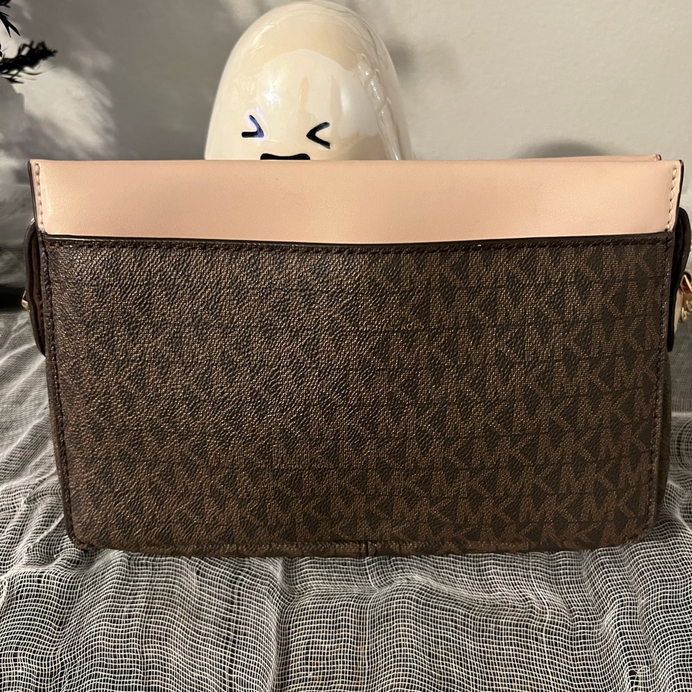 Michael Kors Brown and Pink Crossbody - Picture 6 of 7